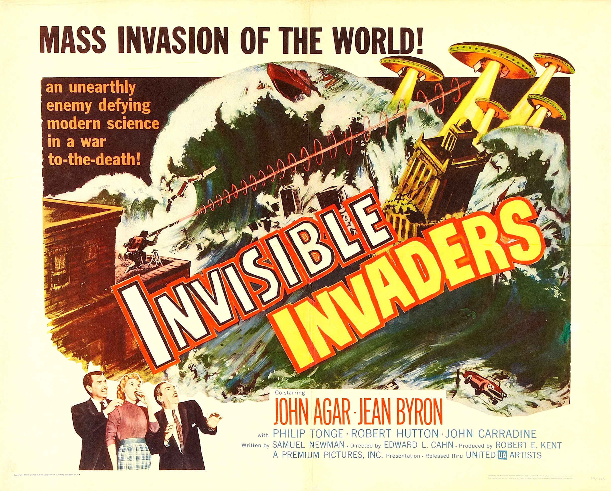 Obscure Scream Gem: Invisible Invaders (1959) The Dead Will Kill