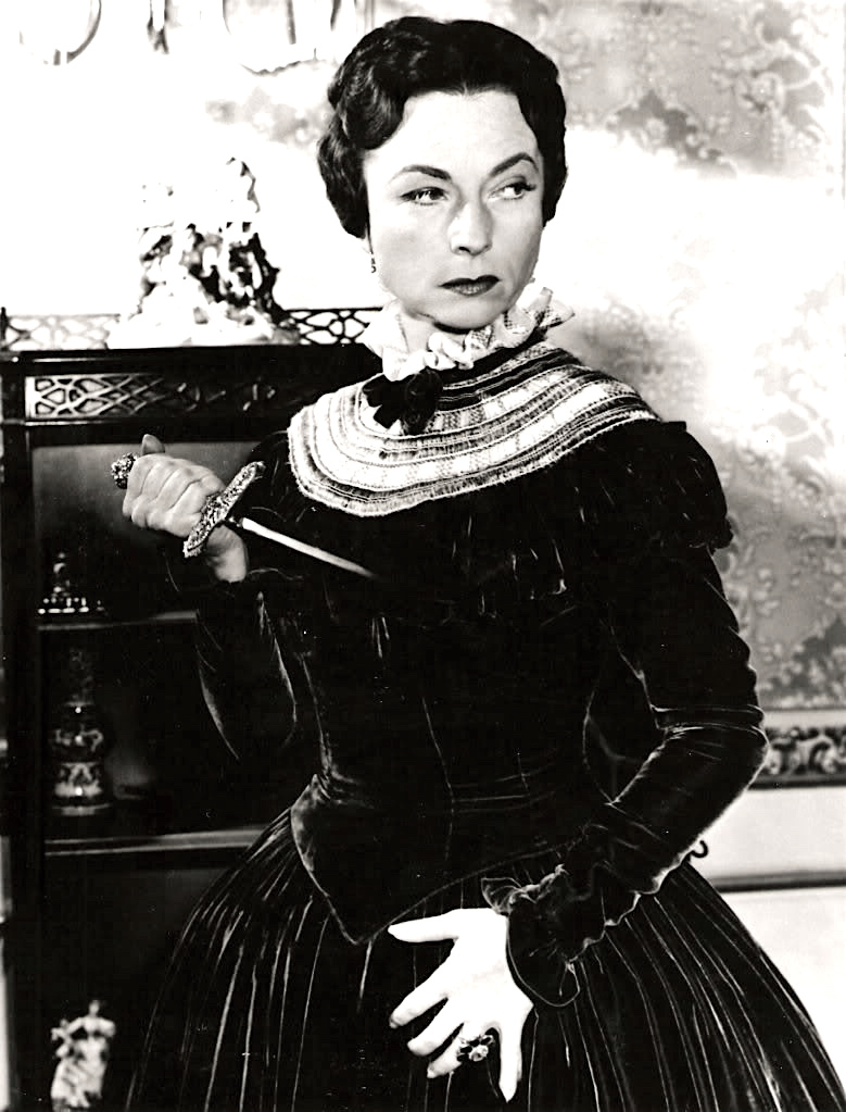 024-agnes-moorehead-theredlist-Agnes Moorehead in The Women in White directed by Peter Godfrey, 1948