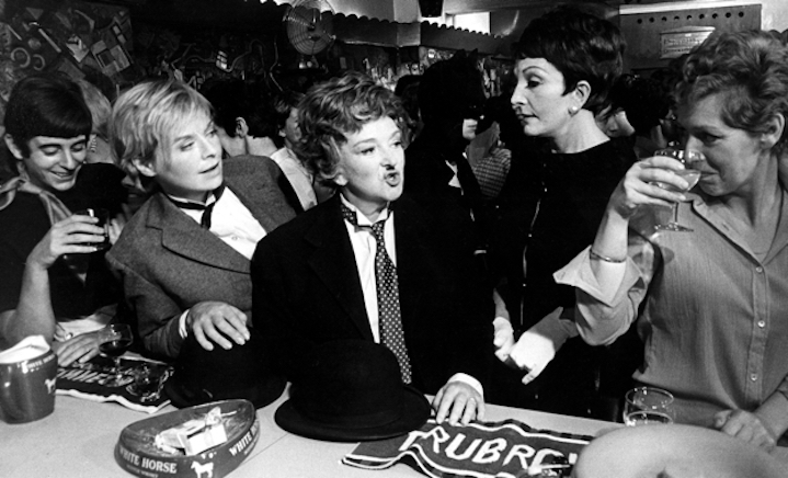 No Merchandising. Editorial Use Only Mandatory Credit: Photo by Everett Collection / Rex Features ( 534946B ) THE KILLING OF SISTER GEORGE, (ctr) Susannah York, Beryl Reid, Coral Browne - 1968 FILM STILLS