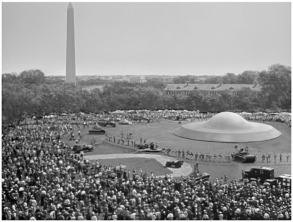 Day the Earth STood STill the saucer in Washington