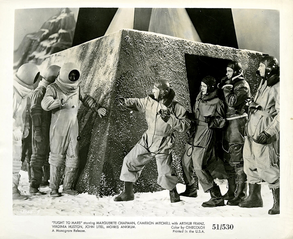 Flight To Mars 1951 B&W lobby card