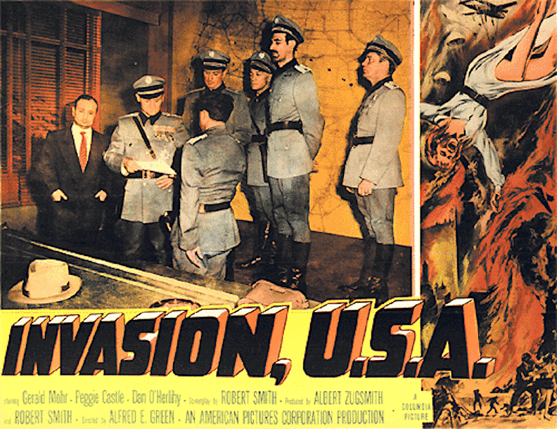 Invasion USA lobby card