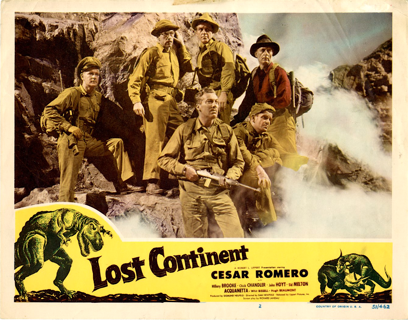 Lost Continent lobby card