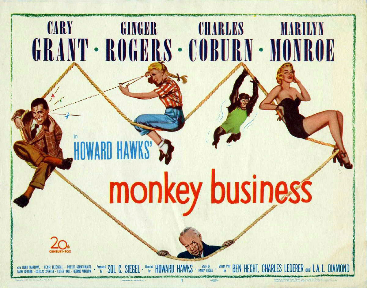 Poster - Monkey Business (1952)_02