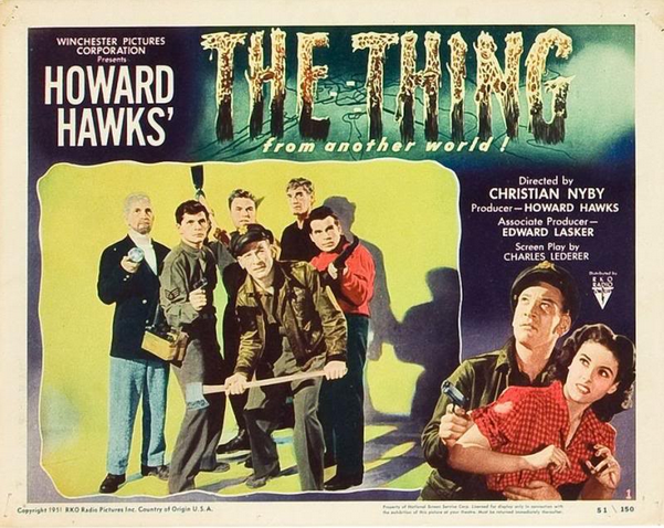 The Thing 1951 lobby card