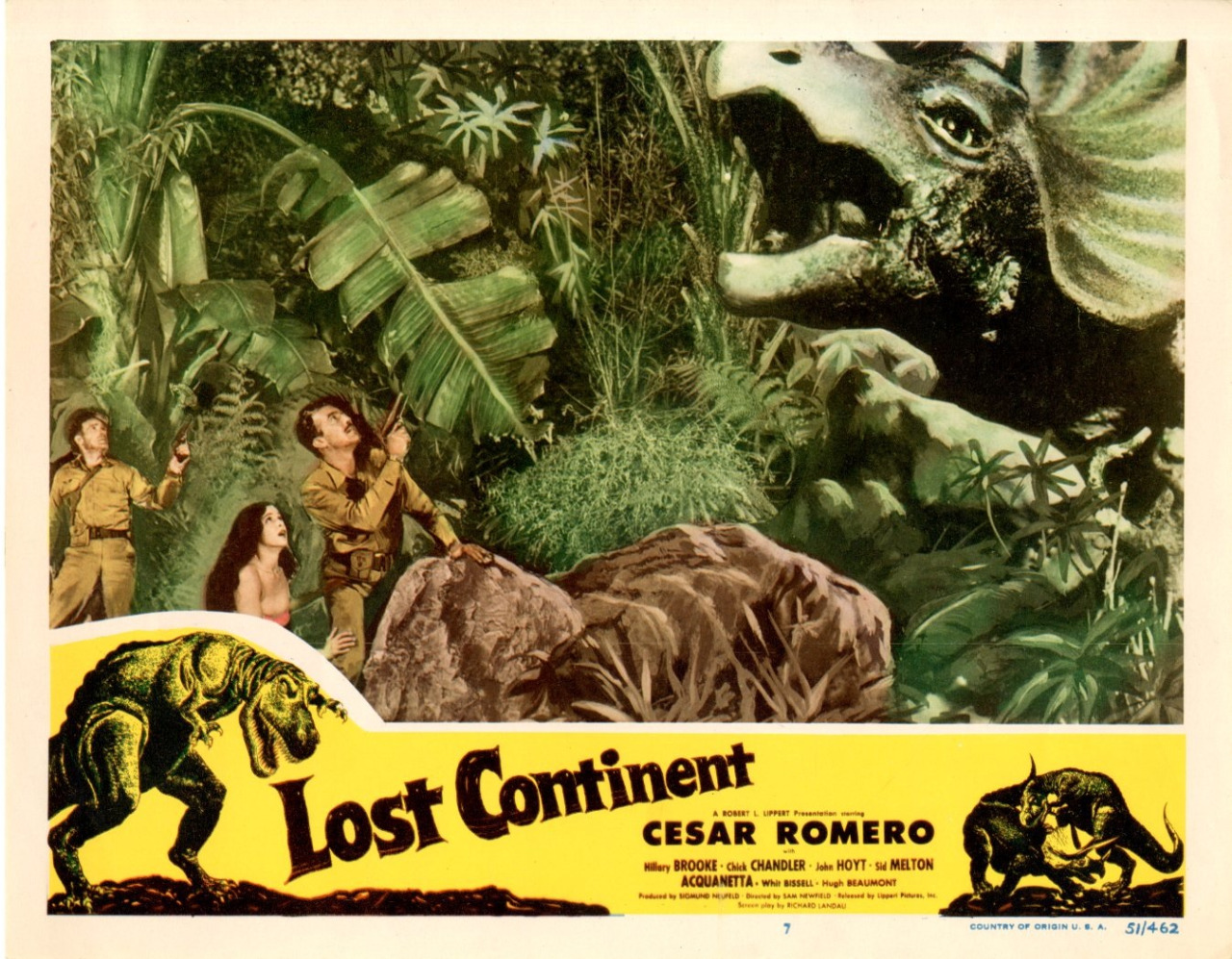 Lost Continent lobby card